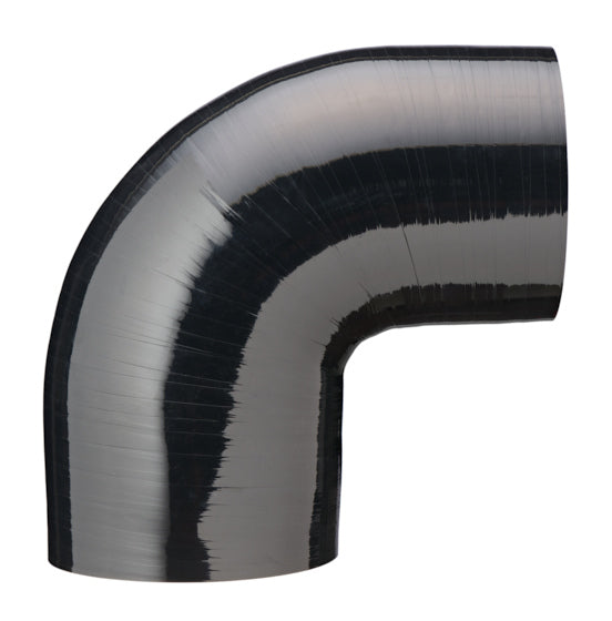 3.25" to 3" ID Gloss Black - 4.5" leg length