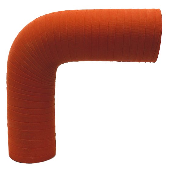 2" ID - Matte Red - Aramid 500 Degrees