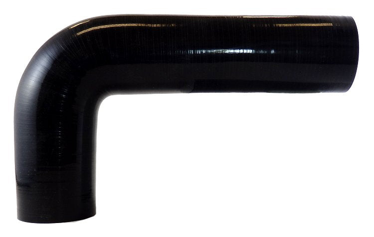 2.5" ID - Gloss Black - One Long Leg