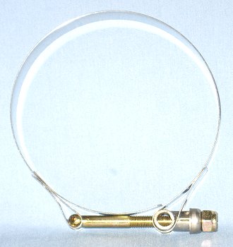 for 3.5" ID Black Rubber Hoses & 3.63 ID Silicone Hoses