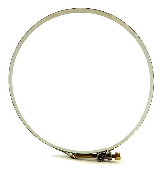 for 8" ID Black Rubber Hoses (.37/.38 wall)