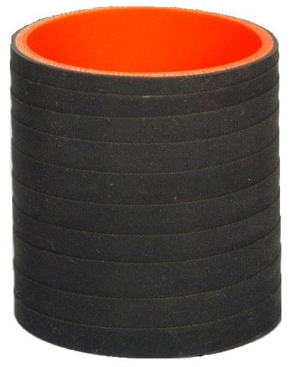 2-1/2" ID X 3" Long -3-ply Aramid - Matte Black