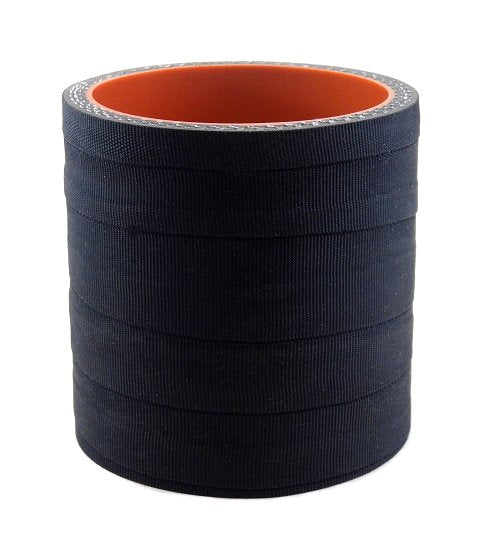 2.5" ID X 3" Long - Matte Black