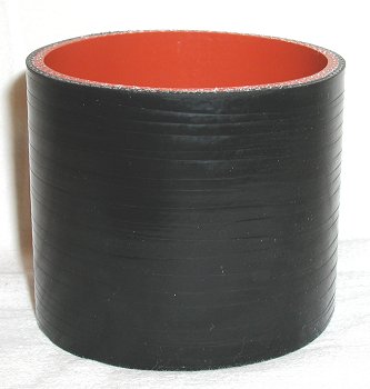 3" ID X 3" Long - Gloss Black