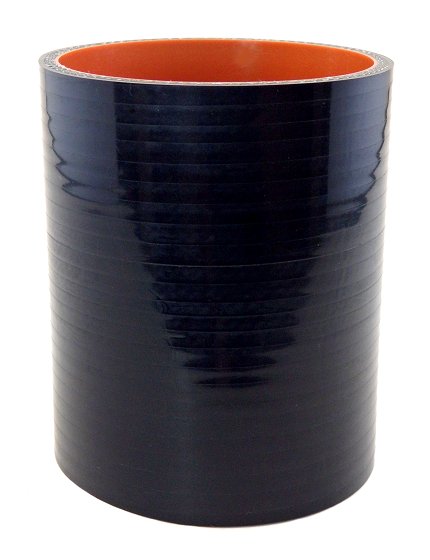 3" ID X 4" Long - Gloss Black