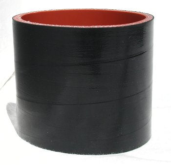 3.12" ID (80mm) X 3" Long - Gloss Black