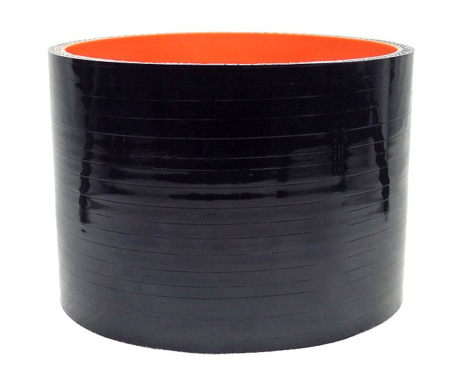 4" ID X 3" Long - Gloss Black