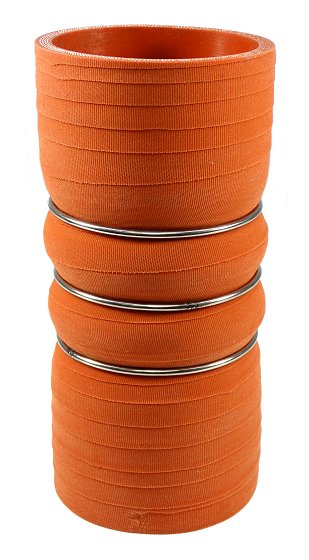 2.5" ID X 6" Long - Matte Red - Aramid 500 Degrees