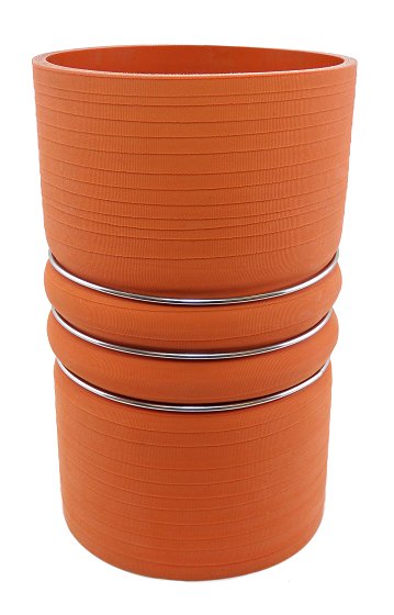 4.5" ID X 8" Long - Matte Red - Aramid 500 Degrees