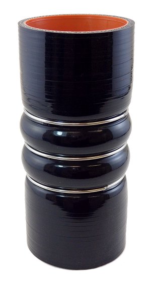 2.5" ID X 6" Long - Gloss Black