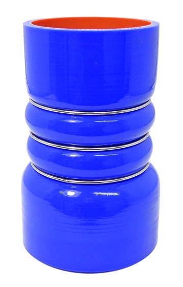 3.5" ID to 3" ID X 6" Long - Gloss Blue