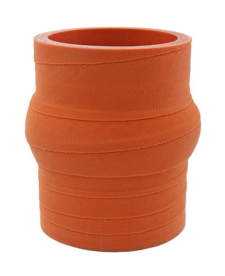 2" ID X 3" Long - Matte Red - Aramid 500F