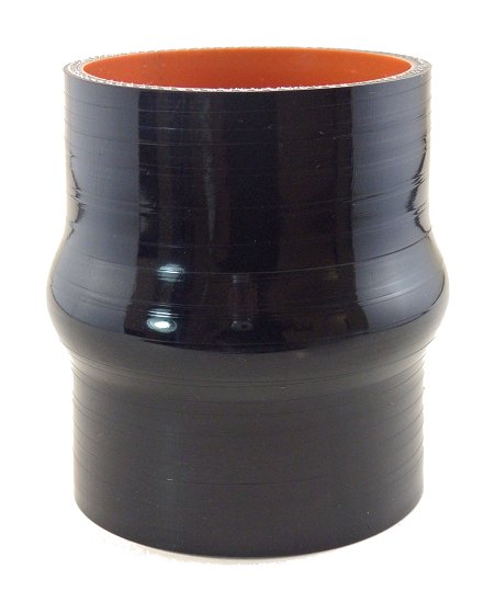 3" ID X 4" Long - Gloss Black