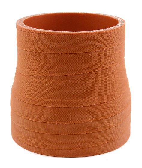3" ID to 2.5" ID - Matte Red - Aramid 500 Degree
