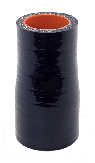 1.25" ID to 1" ID - Gloss Black