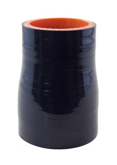 1.75" ID to 1.5" ID - Gloss Black