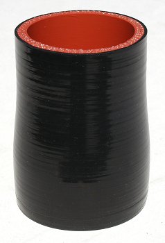 2" ID to 1.75" ID - Gloss Black