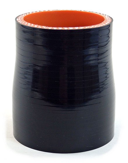 2.25" ID to 2" ID - Gloss Black