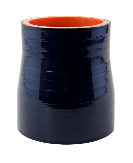 2.38" ID to 2" ID - Gloss Black