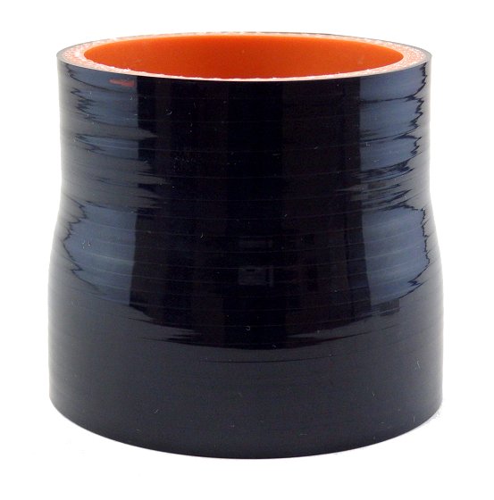 2.5" ID to 2.25" ID - Gloss Black - Short Version