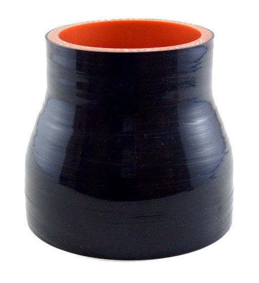 3" ID to 2.25" ID - Gloss Black