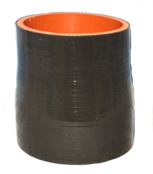 2.75" ID to 2.5" ID - Gloss Black