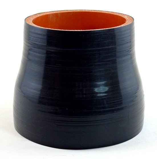 3.5" ID to 2.75" ID - Gloss Black