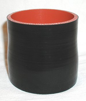 3.25" ID to 3" ID - Gloss Black