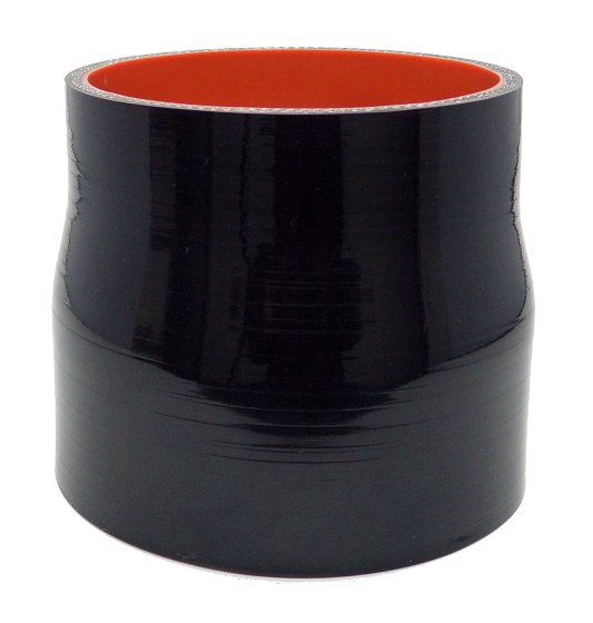 4.5" ID to 4" ID X 4" Gloss Black - Long Version