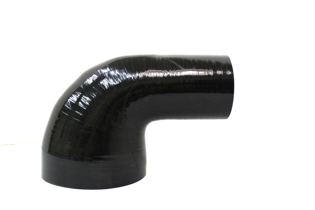 5" to 3" ID Gloss Black - One Short Leg