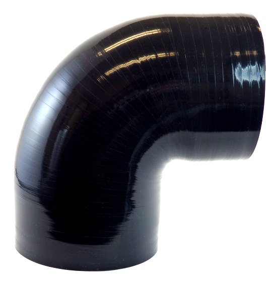 4.25" to 4" ID Short Radius - Gloss Black