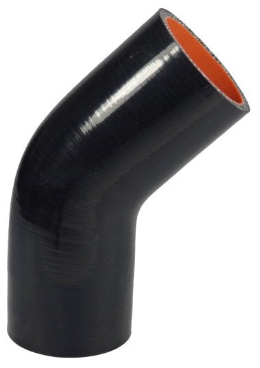2.25" ID - 3.75" Leg Length - Gloss Black