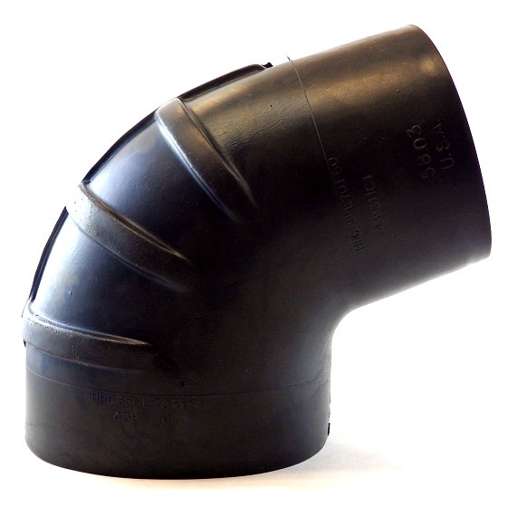 7" ID to 6" ID - 68 Degree Reducing - Rubber