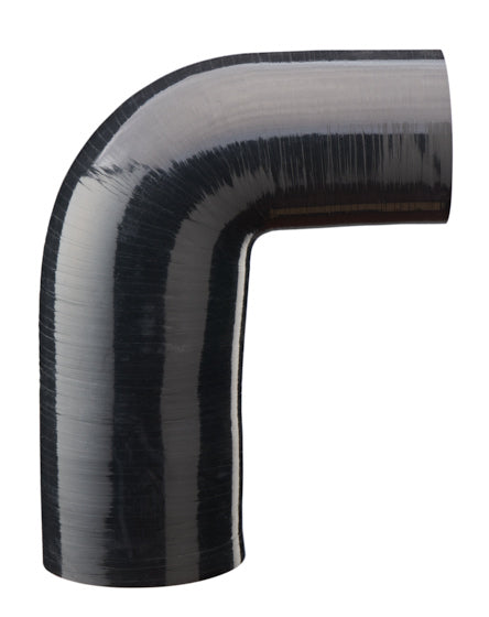 3.5" to 3" ID Gloss Black -  long leg on 3.5"