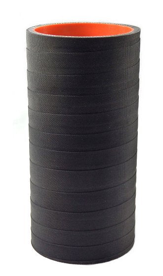 2.5" ID X 6" Long - Matte Black - Aramid 500 Degree