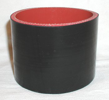 3.5" ID X 3" Long - Gloss Black