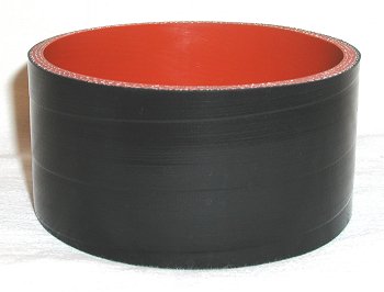 4" ID X 2" Long - Gloss Black