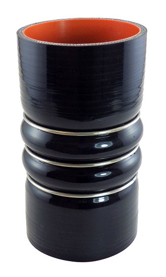 3" ID X 6" Long - Gloss Black