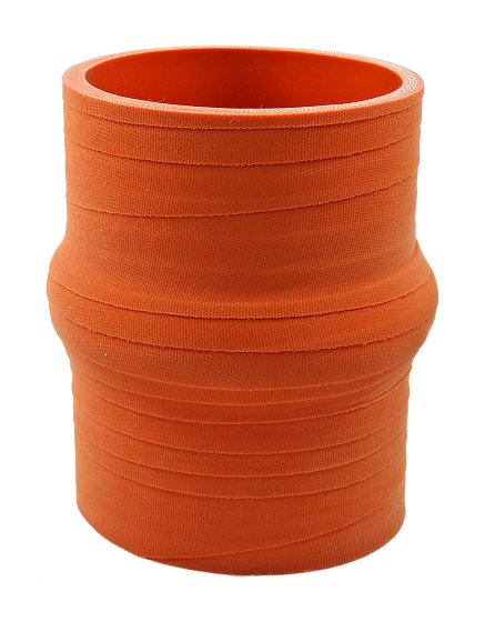 2.75" ID X 4" Long - Matte Red - Aramid 500F