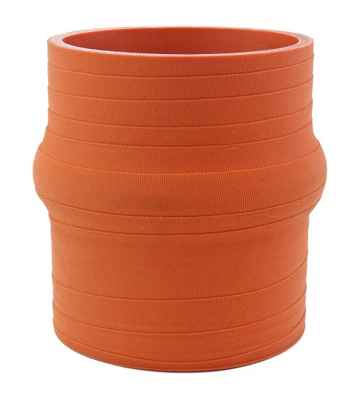 3" ID X 4" Long - Matte Red - Aramid 500F