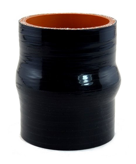 2.25" ID X 3" Long - Gloss Black