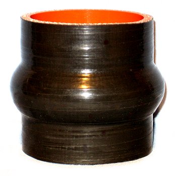 2.5" ID X 3" Long - Gloss Black