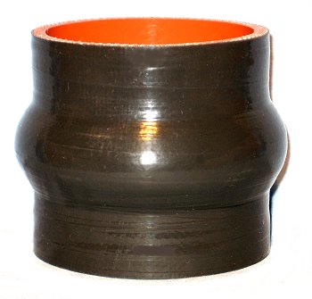 3" ID X 3" Long - Gloss Black