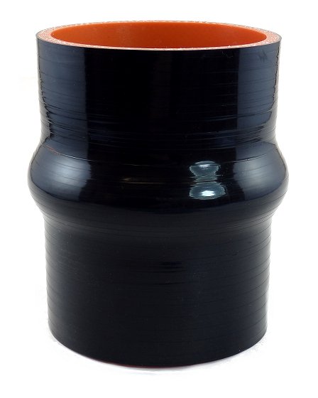 3" ID X 4.5" long - '94-'02 Dodge Ram - Gloss Black