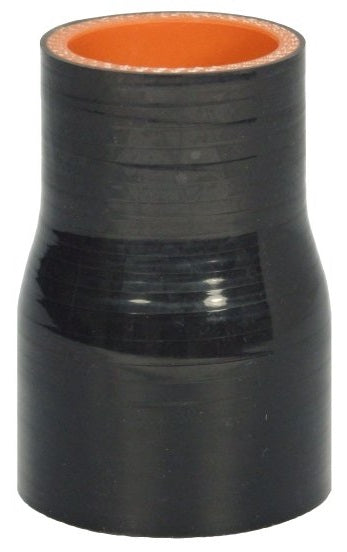 1.75" ID to 1.38" ID - Gloss Black