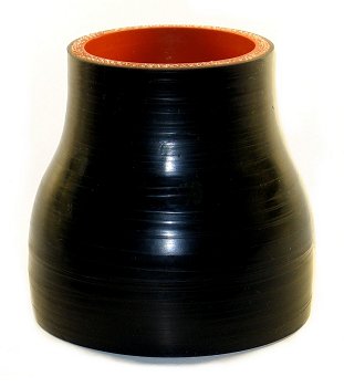 3" ID to 2" ID - Gloss Black