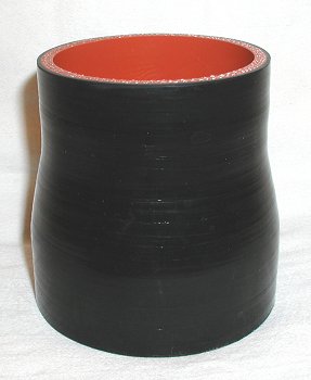 3" ID to 2.5" ID - Gloss Black