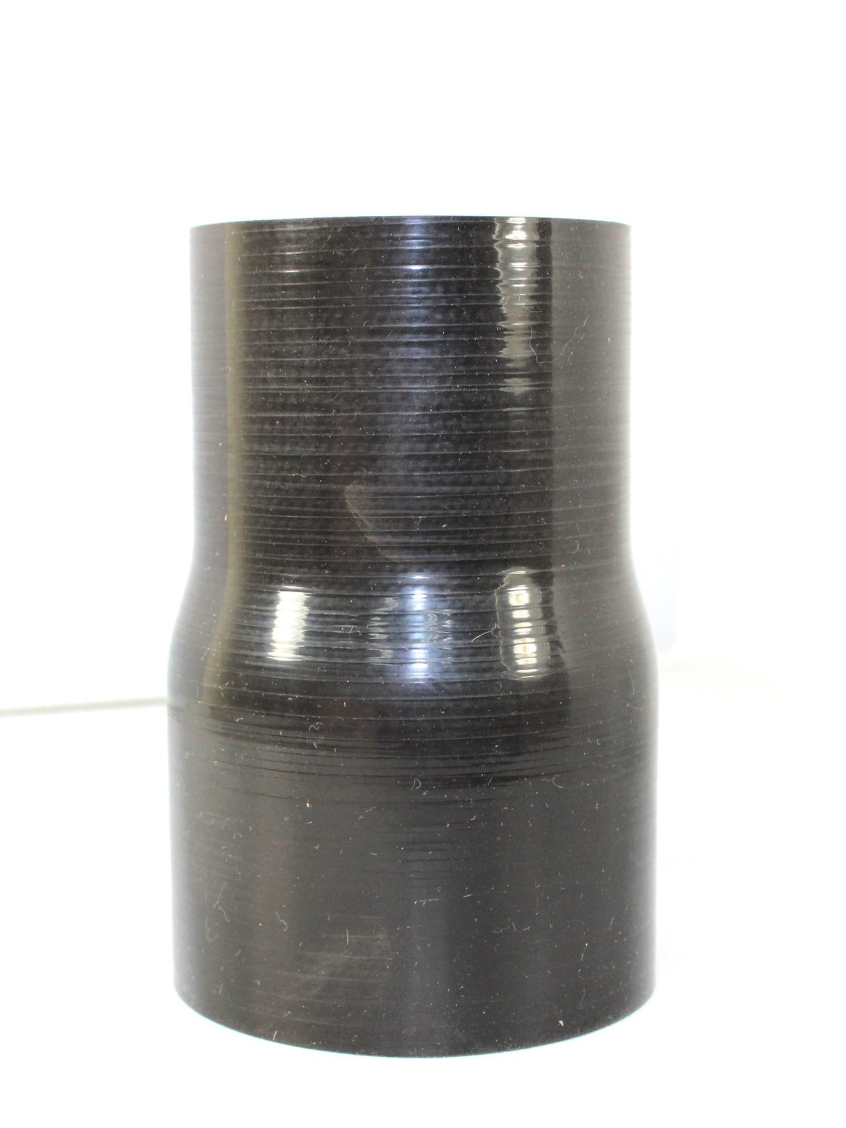 3.5" ID to 3" ID - Gloss Black - 6" Long Version