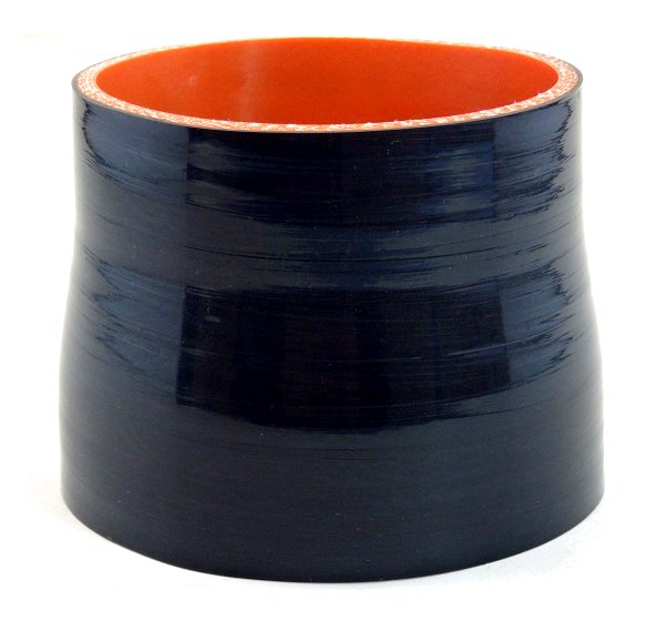 3.5" ID to 3.25" ID - Gloss Black