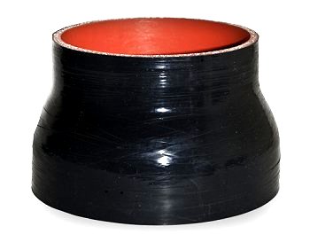 5" ID to 4" ID - Gloss Black